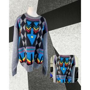 Vintage 80s Magnolia Petal Pink Pearl Cotton Ramie Short Sleeve Sweater LP